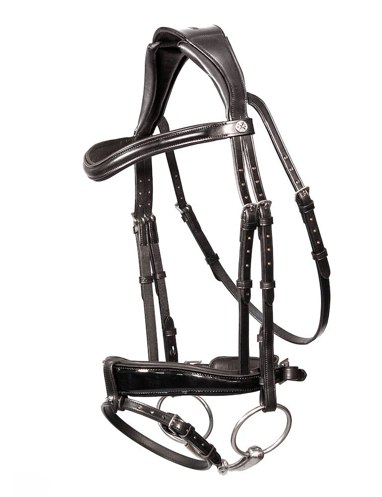 HENRY JAMES SADDLERY Patent Dressage Bridle