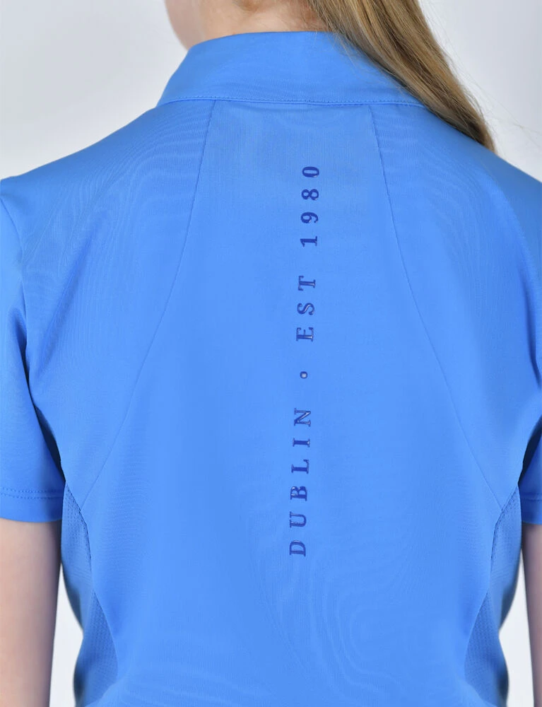 DUBLIN Kids 1/4 Zip Short Sleeve Top