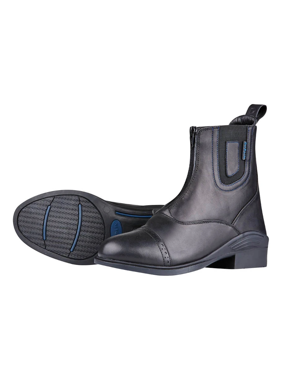 DUBLIN Evolution Zip Front Waterproof Paddock Boots