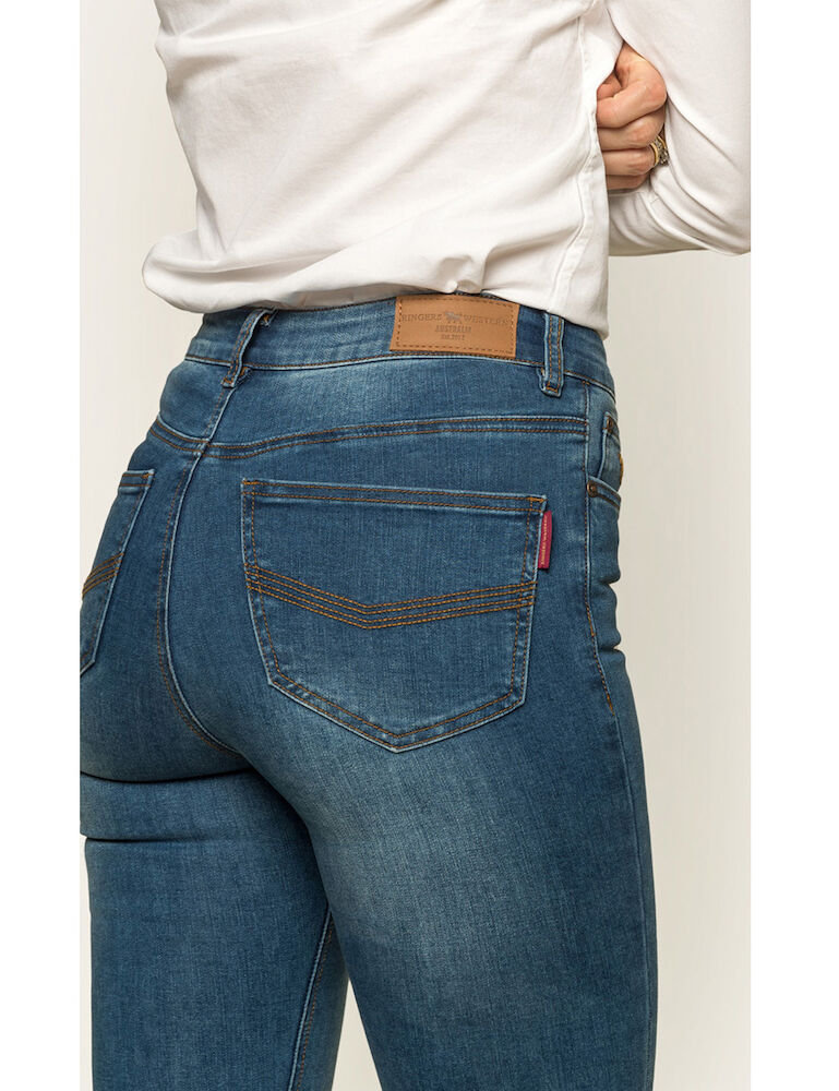 RINGERS WESTERN Penny Womens High Rise Bootleg Jean