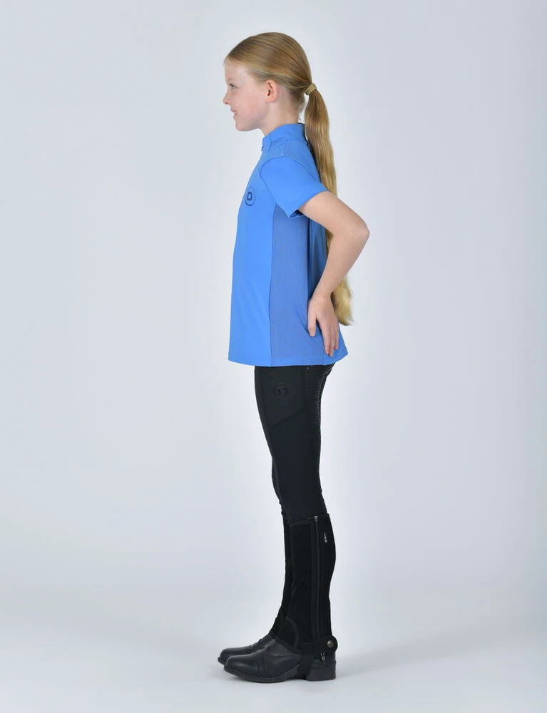 DUBLIN Kids 1/4 Zip Short Sleeve Top