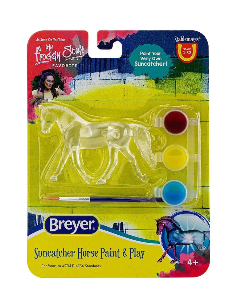 BREYER Activity Suncatcher Horse Paint & Play Singles