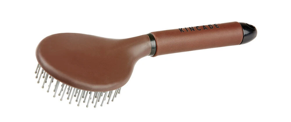 KINCADE Leather Embossed Mane And Tail Brush
