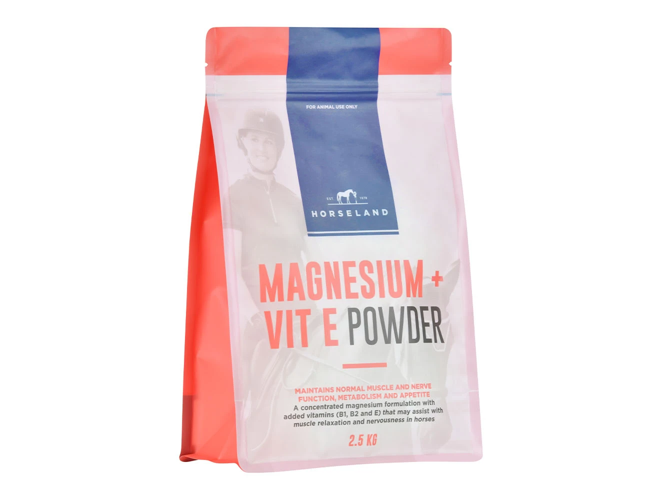 HORSELAND Magnesium + Vit E Powder - 2.5KG