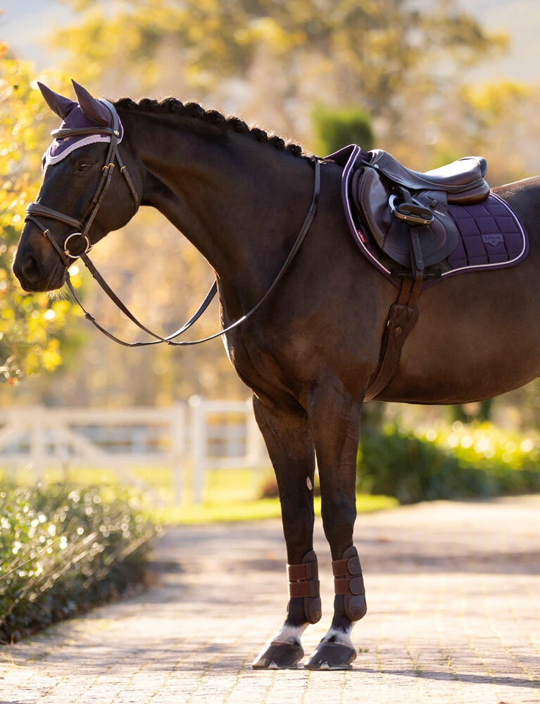 LEMIEUX Loire Classic Satin Square Close Contact Saddle Pad