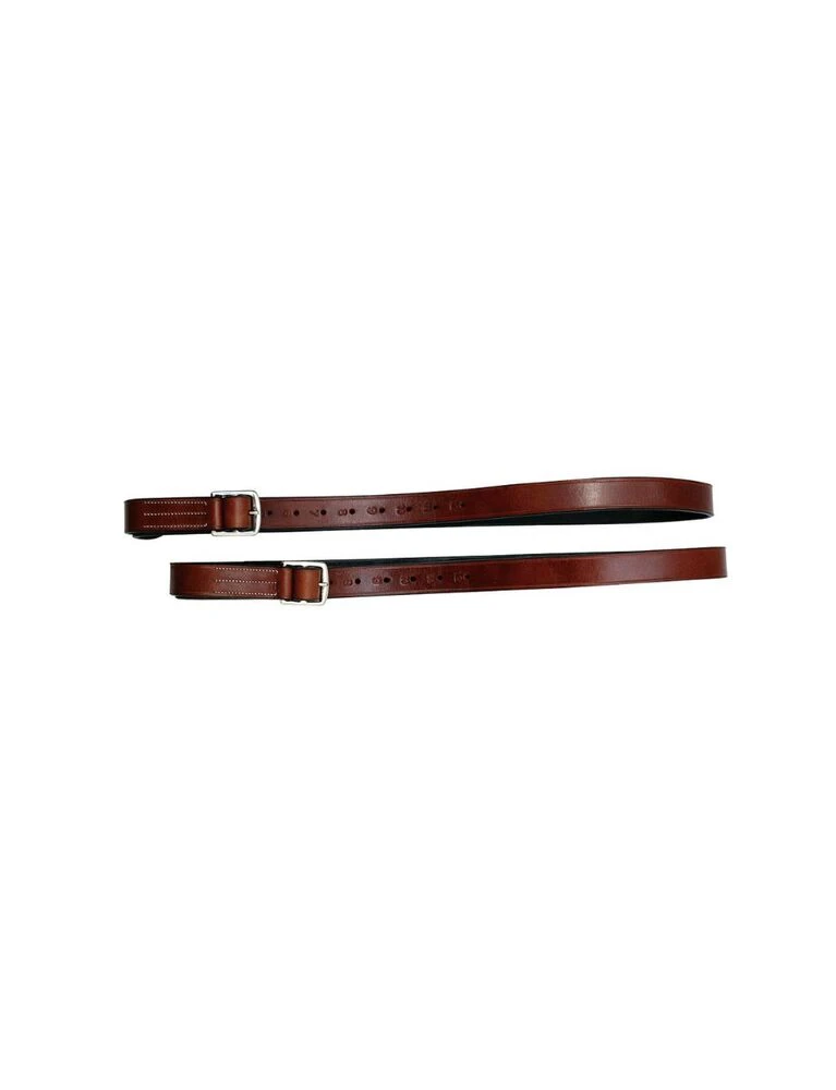 TANAMI Stirrup Leathers 1-1/4" Chrome Fittings