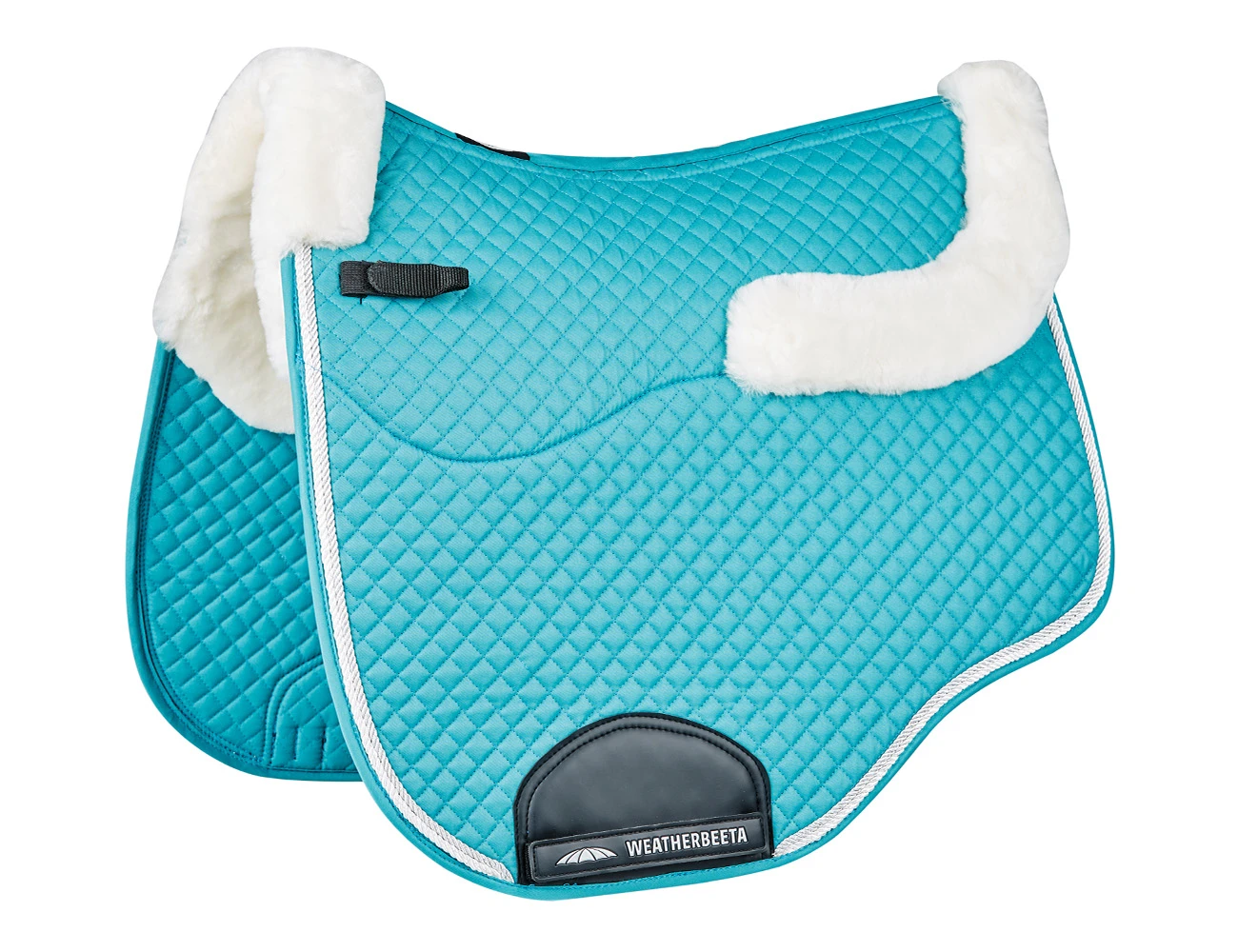 WEATHERBEETA Euro Shaped Sheepskin Dressage Saddle Pad II