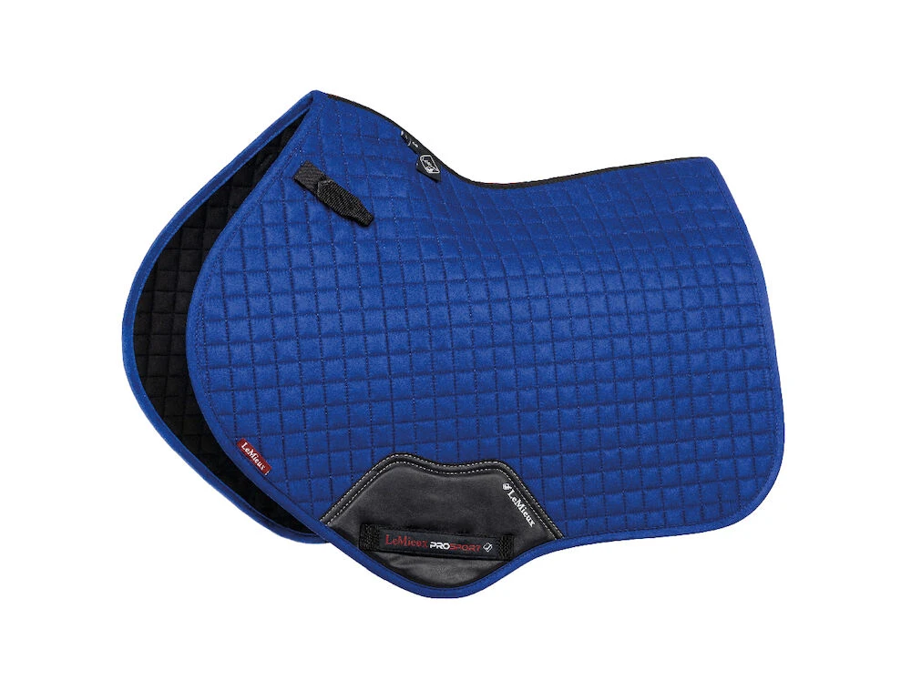 LEMIEUX Lemieux Prosport Suede Square Close Contact Saddle Pad