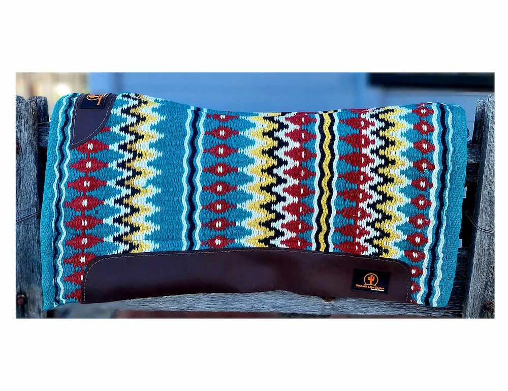 SMOOTH LIKE CACTUS Western Show Contoured Pads With Fleece Underlay