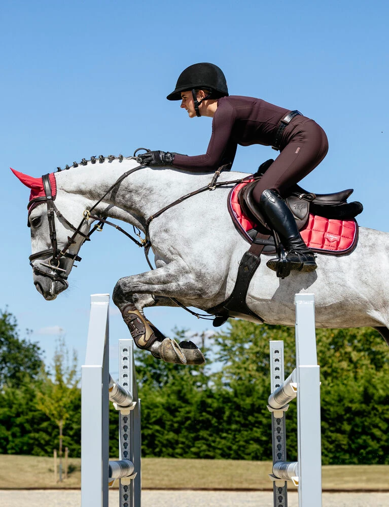 LEMIEUX Loire Classic Satin Square Close Contact Saddle Pad