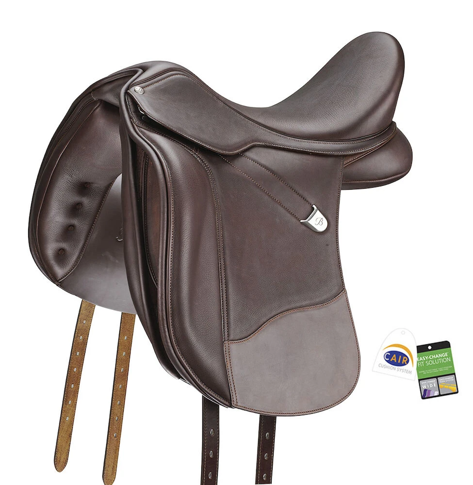 BATES Wide Dressage+ W Luxe Leather Hart