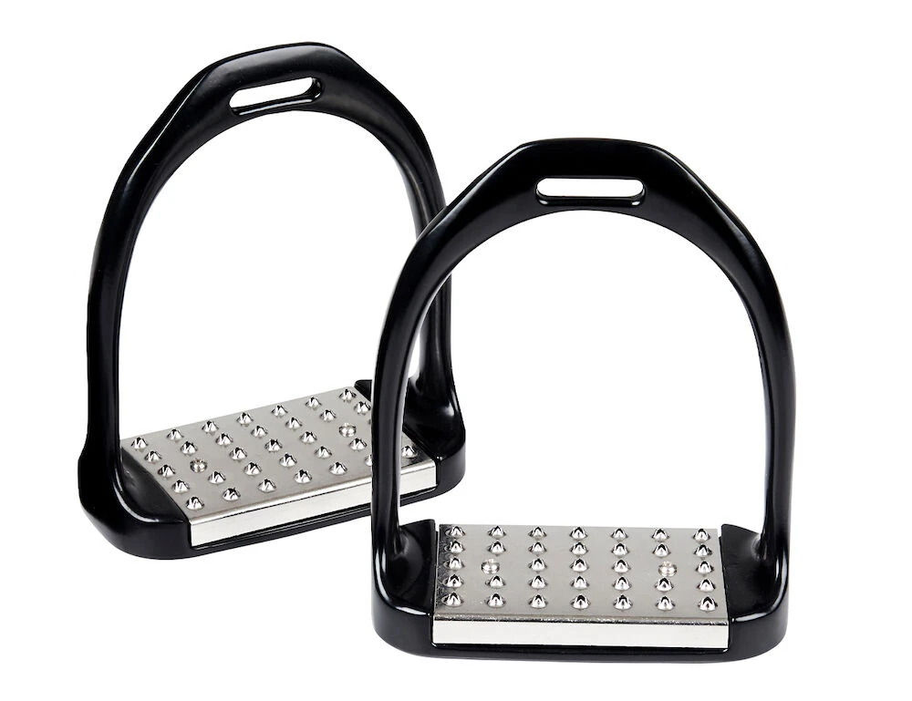 KORSTEEL Aluminum Wide Tread Grip Stirrups