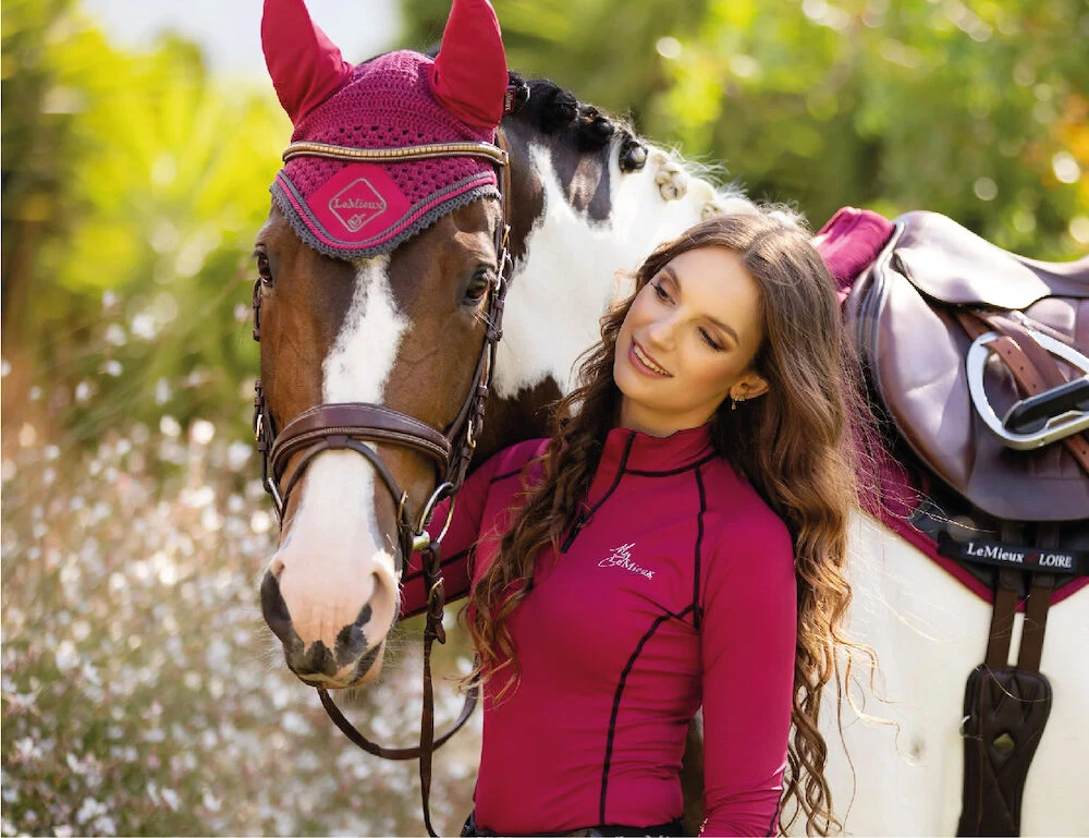 LEMIEUX Lemieux Prosport Suede Square Dressage Saddle Pad