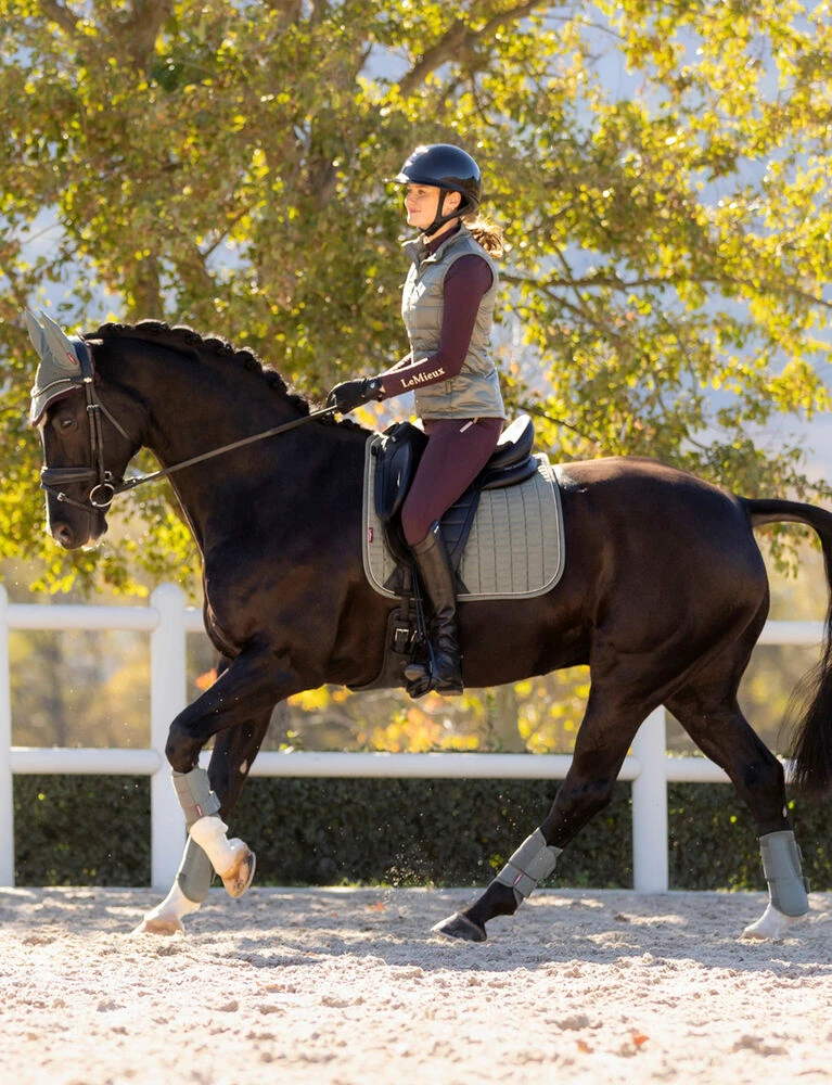 LEMIEUX Suede Dressage Square Saddle Pad