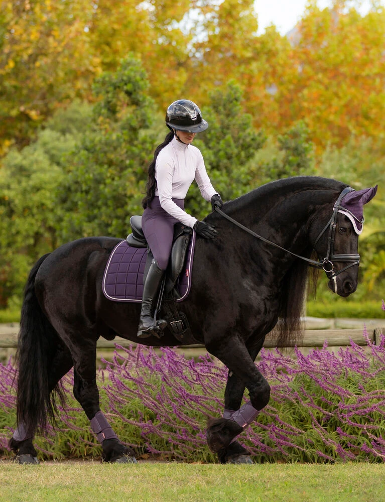 LEMIEUX Loire Classic Satin Square Dressage Saddle Pad