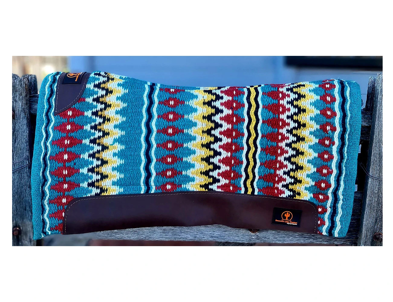 SMOOTH LIKE CACTUS Western Show Contoured Pads With Fleece Underlay