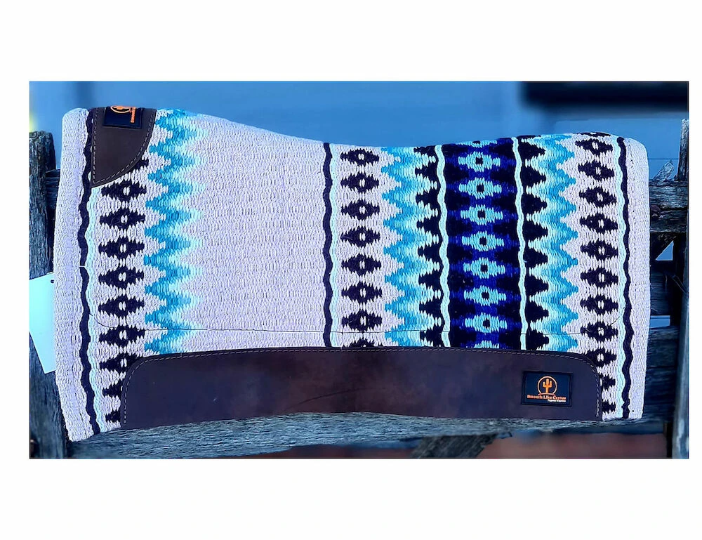 SMOOTH LIKE CACTUS Western Show Contoured Pads Wool Felt Underlay