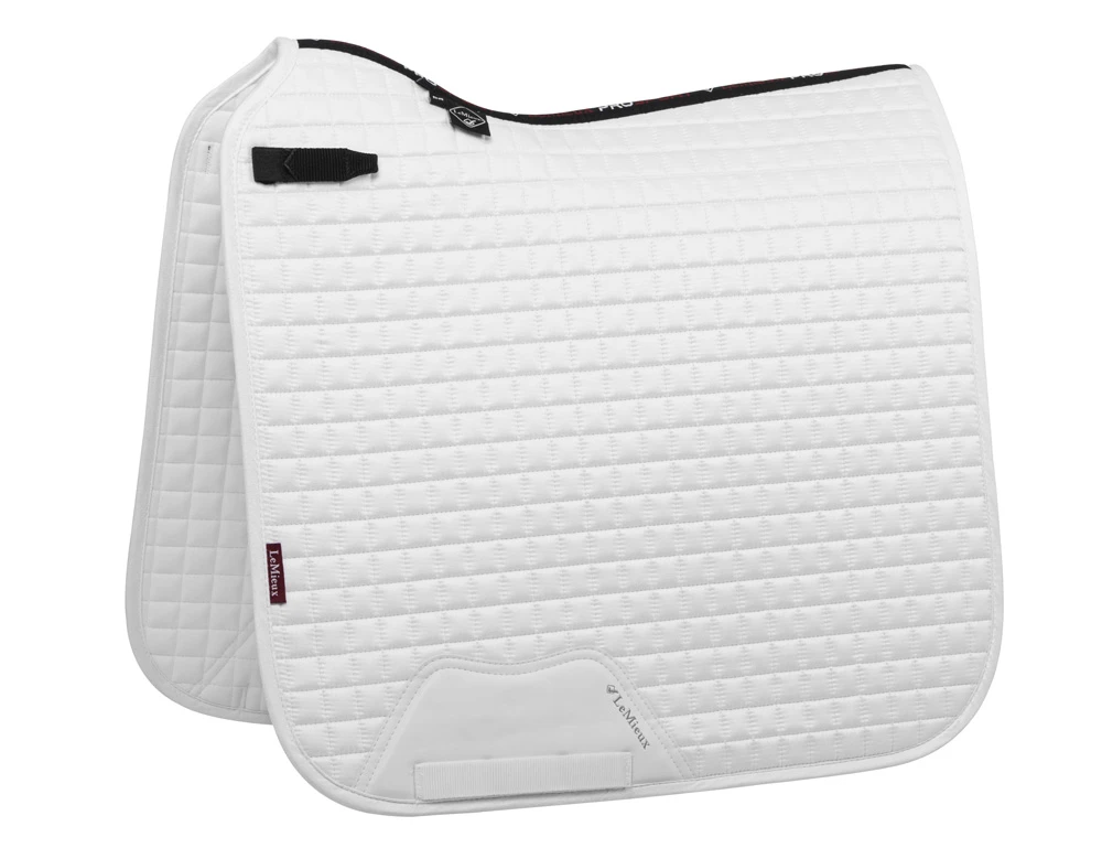 LEMIEUX Lemieux Prosport Suede Square Dressage Saddle Pad
