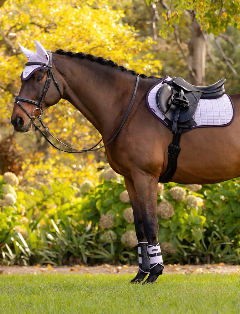 LEMIEUX Suede Close Contact Square Saddle Pad