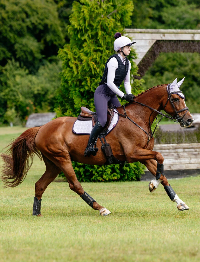 LEMIEUX Suede Close Contact Square Saddle Pad