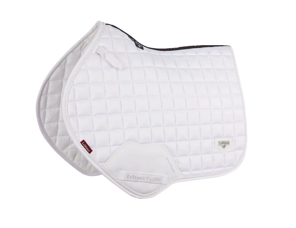 LEMIEUX Lemieux Loire Classic Satin Square Close Contact Saddle Pad