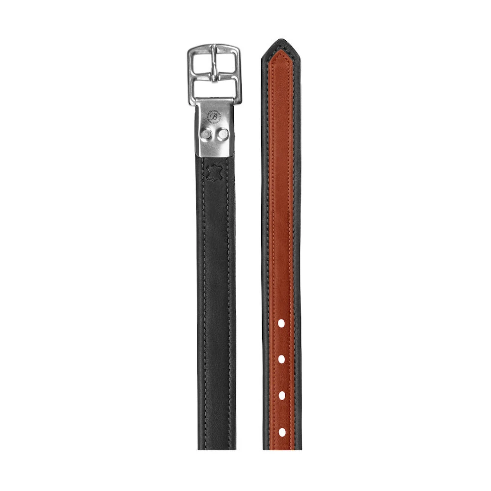BATES Stirrup Leathers Coloured Luxe