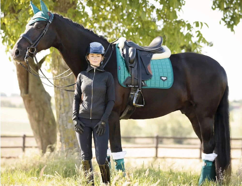 LEMIEUX Lemieux Loire Classic Satin Square Dressage Saddle Pad