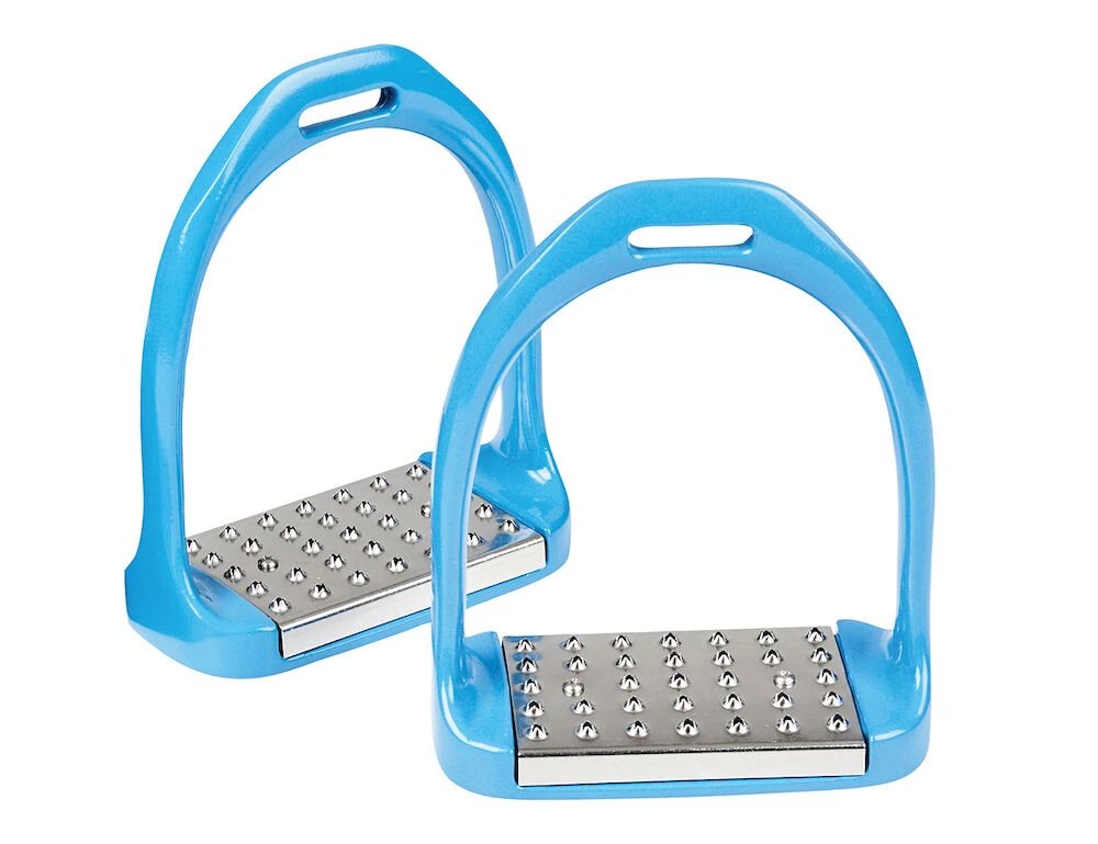 KORSTEEL Aluminum Wide Tread Grip Stirrups