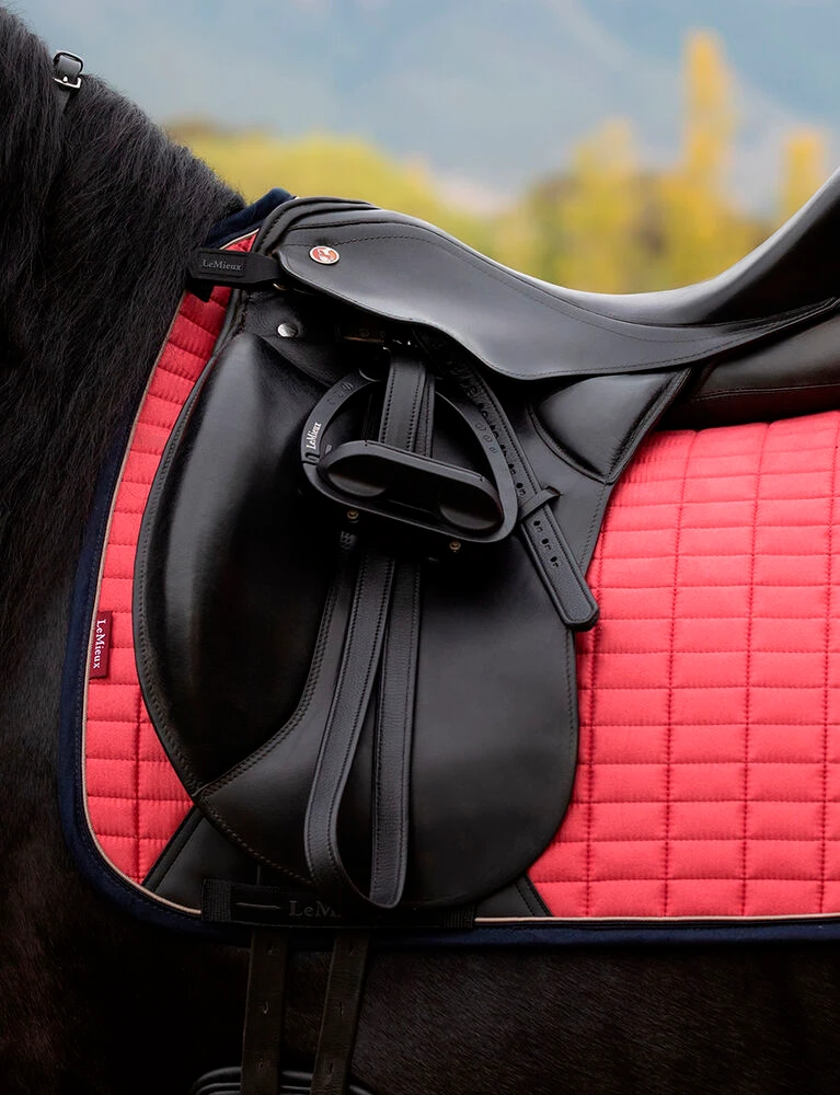 LEMIEUX Suede Dressage Square Saddle Pad