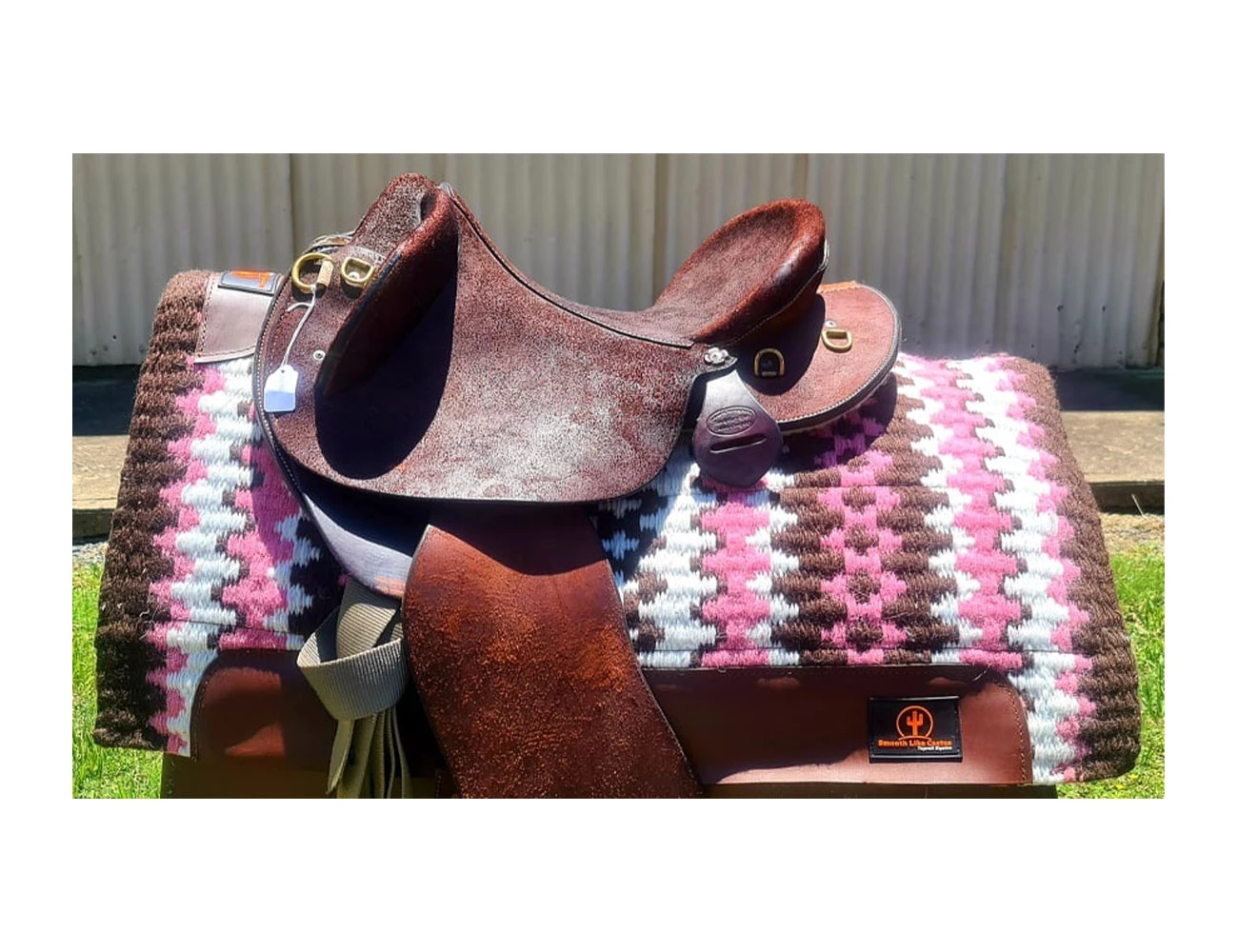 SMOOTH LIKE CACTUS The O'Shea-B Woollen Show Pad With Fleece Underlay