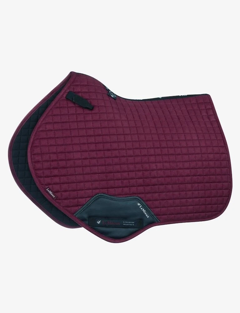 LEMIEUX Lemieux Prosport Suede Square Close Contact Saddle Pad
