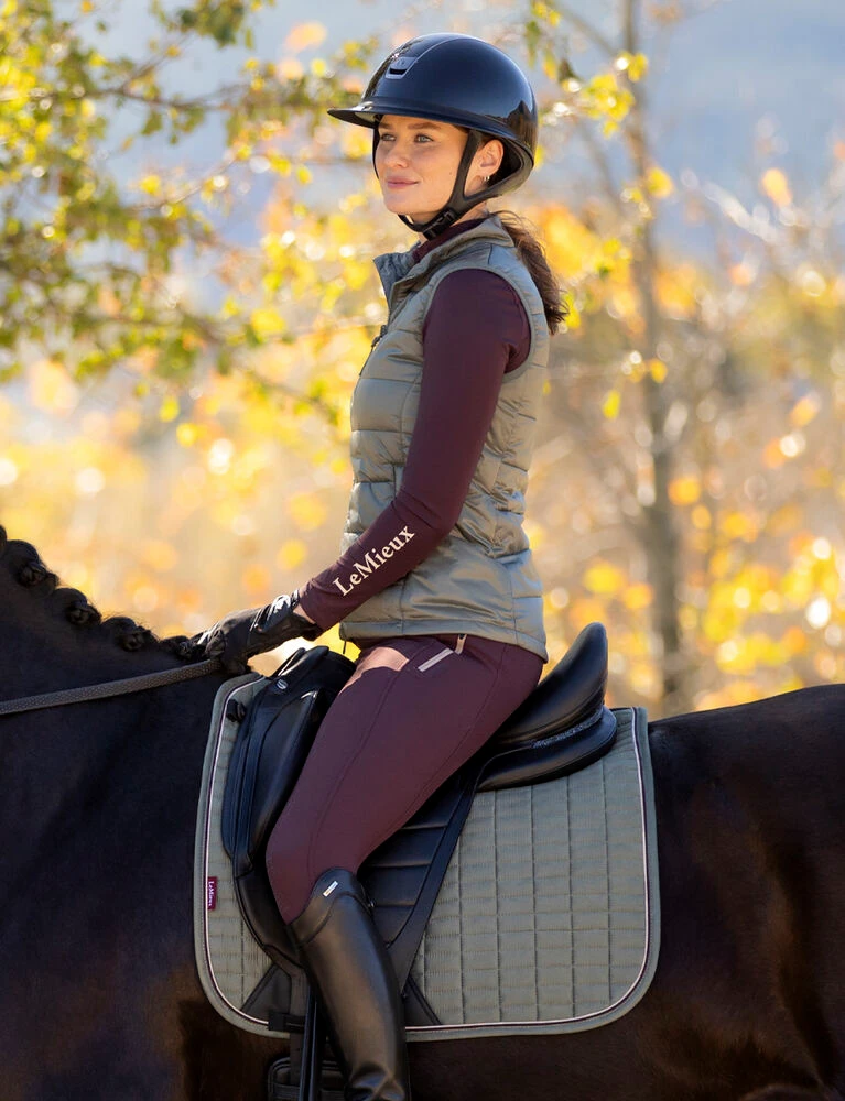 LEMIEUX Suede Dressage Square Saddle Pad