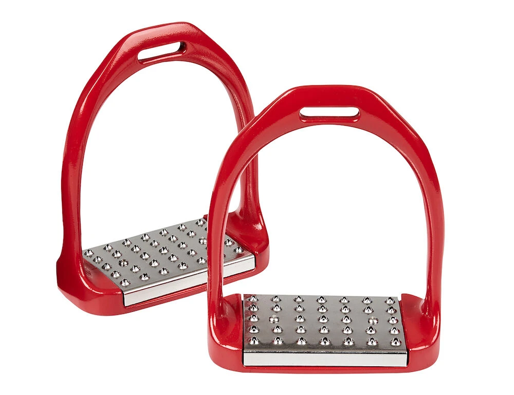KORSTEEL Aluminum Wide Tread Grip Stirrups