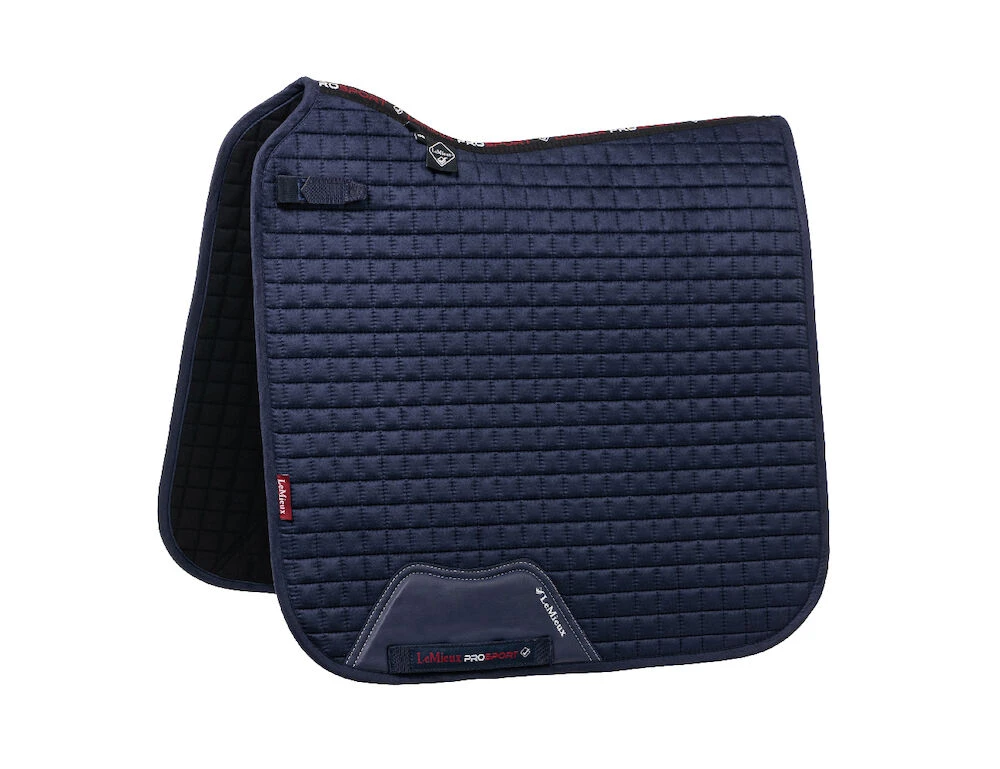 LEMIEUX Lemieux Prosport Suede Square Dressage Saddle Pad