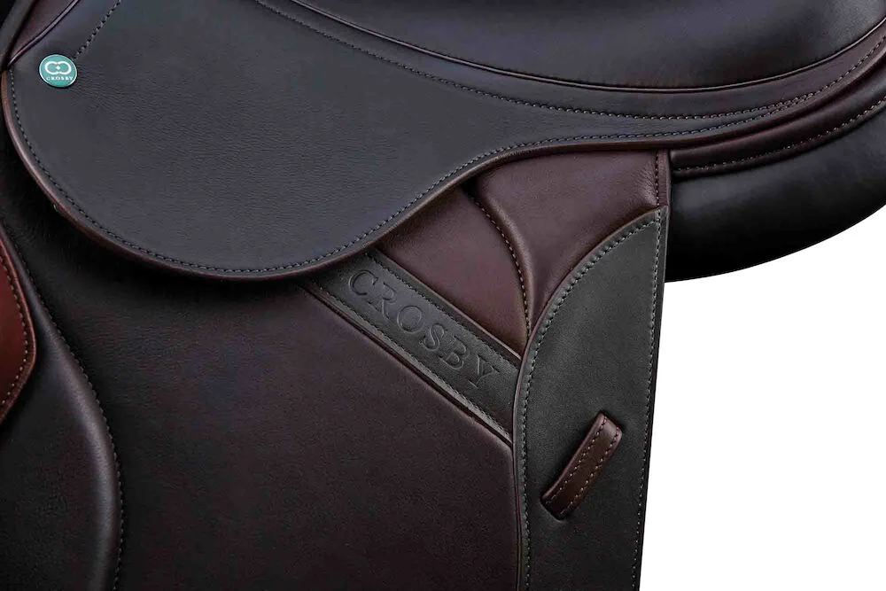 CROSBY Monoflap Covered Leather Event Saddle