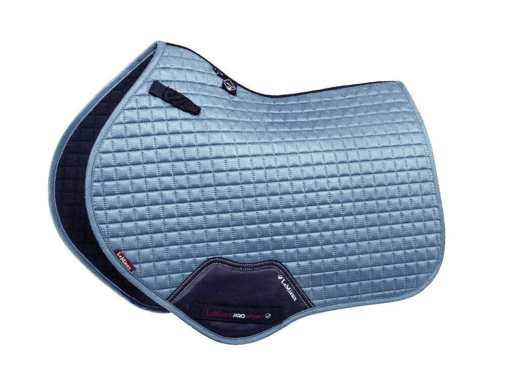 LEMIEUX Lemieux Prosport Suede Square Close Contact Saddle Pad