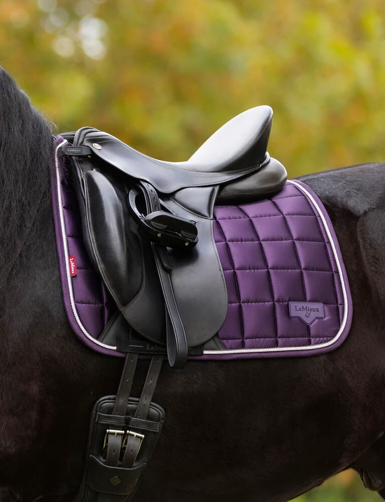LEMIEUX Loire Classic Satin Square Dressage Saddle Pad