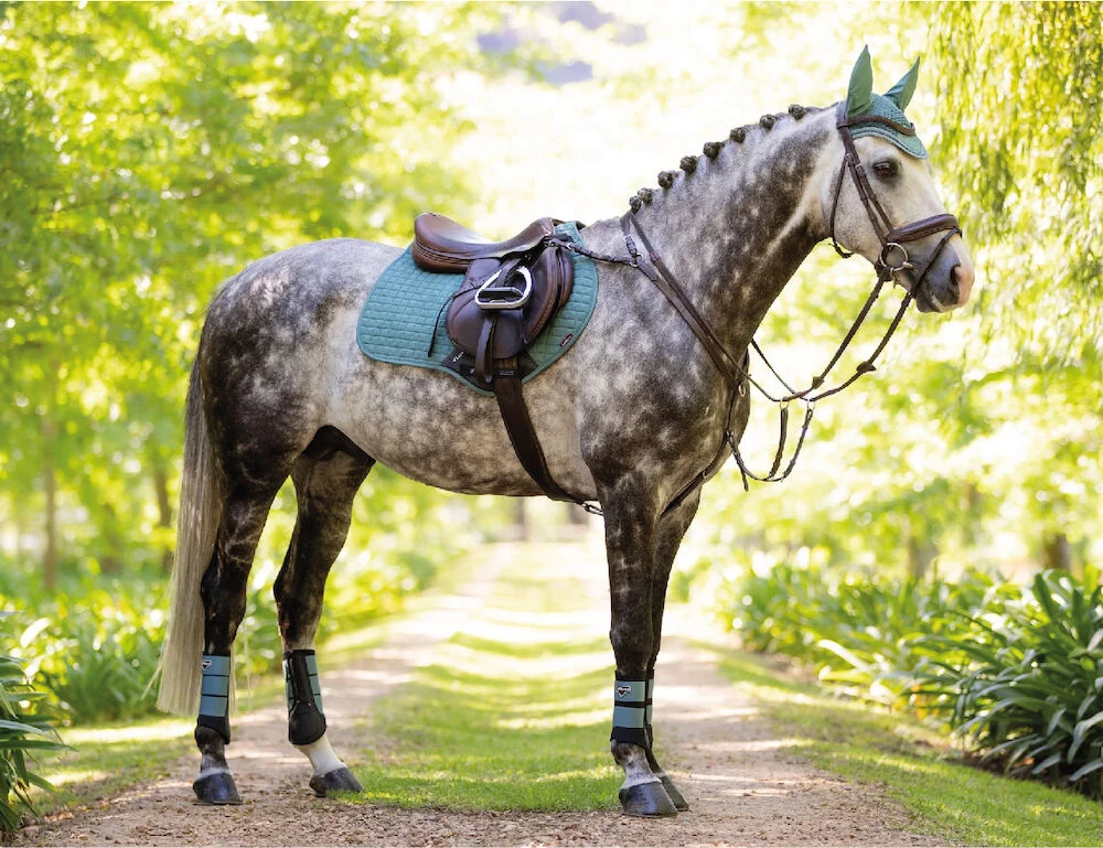 LEMIEUX Lemieux Prosport Suede Square Close Contact Saddle Pad
