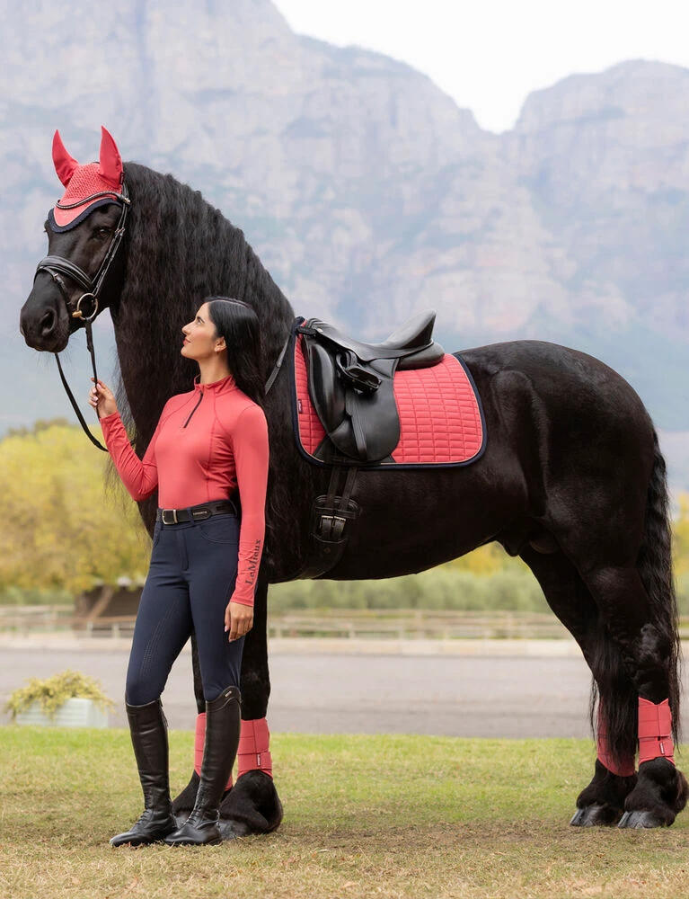 LEMIEUX Suede Dressage Square Saddle Pad