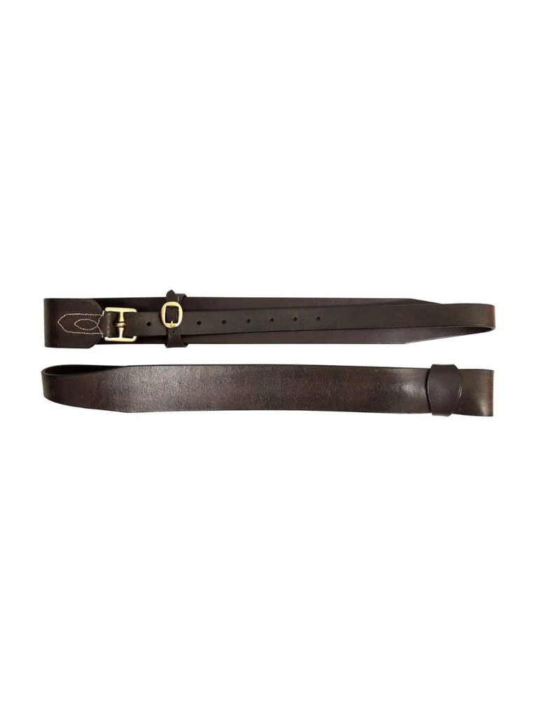 TANAMI Stirrup Leathers Tapered 2-1/2" Brass