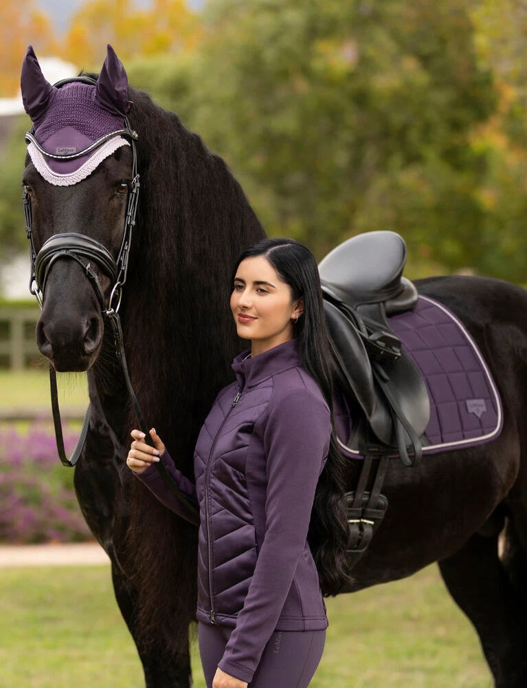 LEMIEUX Loire Classic Satin Square Dressage Saddle Pad