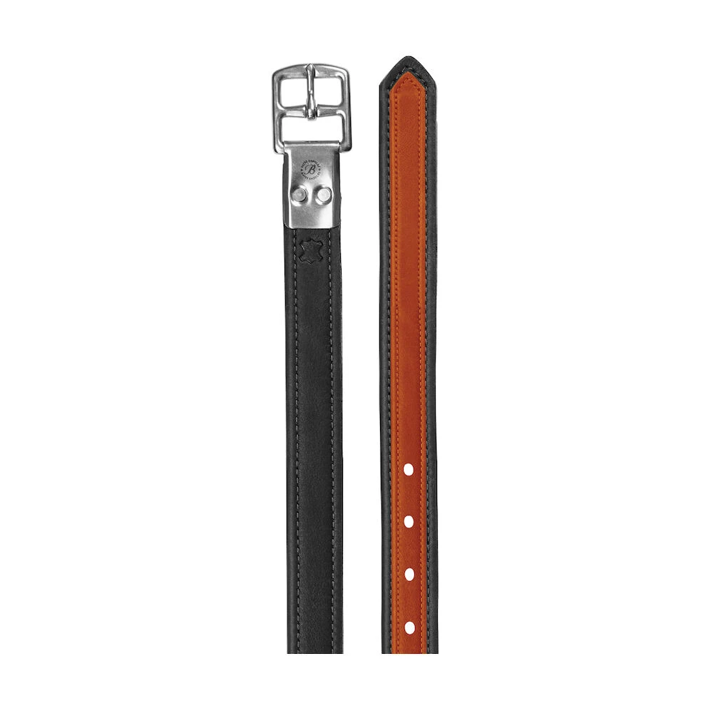 BATES Stirrup Leathers Coloured Luxe