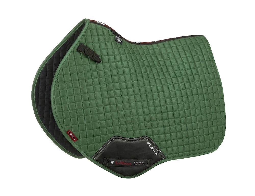 LEMIEUX Lemieux Prosport Suede Square Close Contact Saddle Pad