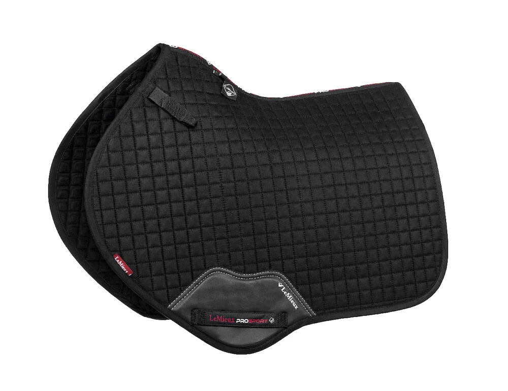 LEMIEUX Lemieux Prosport Suede Square Close Contact Saddle Pad