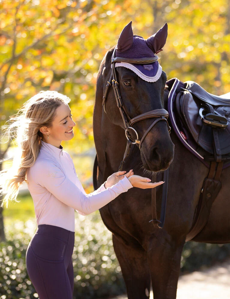 LEMIEUX Loire Classic Satin Square Close Contact Saddle Pad