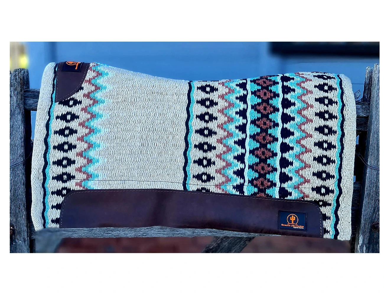 SMOOTH LIKE CACTUS Western Show Contoured Pads Wool Felt Underlay