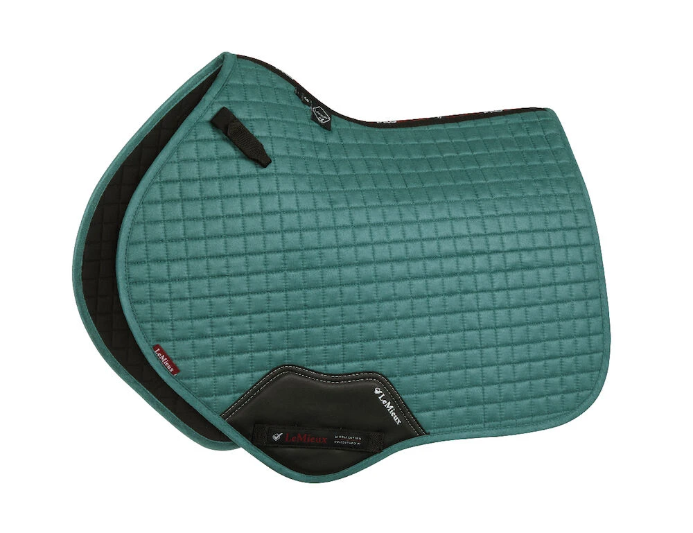 LEMIEUX Lemieux Prosport Suede Square Close Contact Saddle Pad