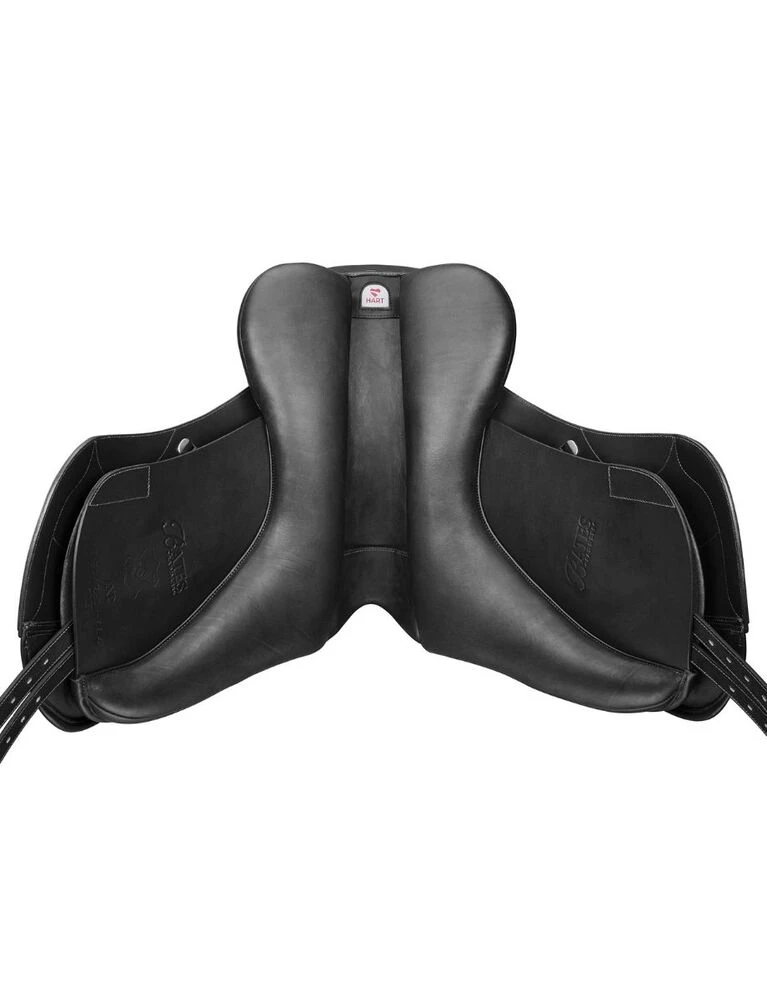 BATES Wide All Purpose+ Saddle With Luxe Leather & Hart