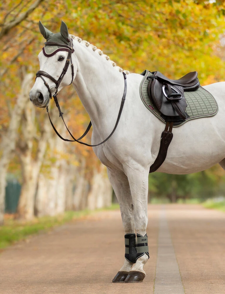 LEMIEUX Suede Close Contact Square Saddle Pad