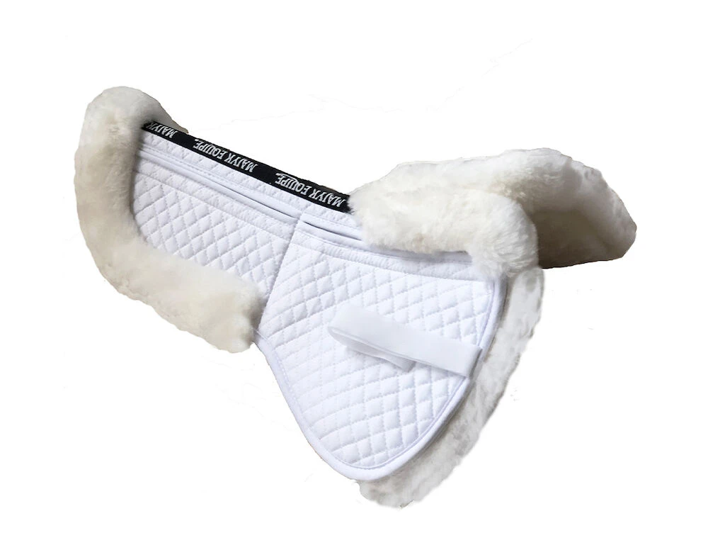 MAJYK EQUIPE Half Pad Correction Fleece With Wither Relief/ Impact Shims